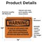 Signmission In Case Of Appliance Fire Use This OSHA Warning Sign, Vinyl Decal, 14in W x 10in L, 2PK OS-2PACK-WS-D-1014-L-12643 - alternate 3